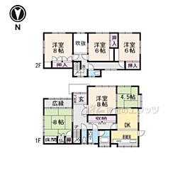 城陽市寺田大畔の一戸建て