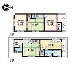 宇治市五ケ庄西浦の一戸建て