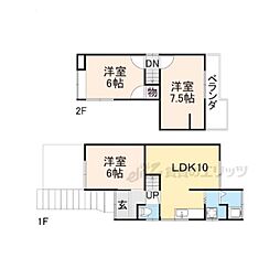 宇治市木幡檜尾の一戸建て