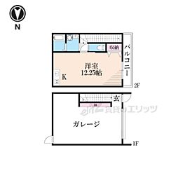 木津清水ガレージハウスA棟 1