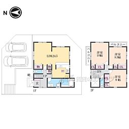 京田辺市同志社山手3丁目の一戸建て