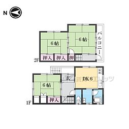 城陽市枇杷庄大堀の一戸建て