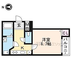 グランポレール長岡京 102