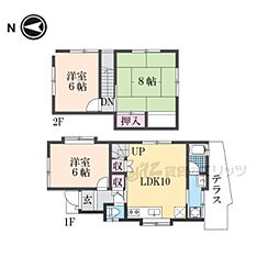 城陽市久世里ノ西の一戸建て