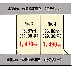 平塚市徳延土地　南道路No.4