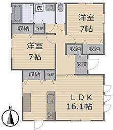 中古戸建　佐野市大橋町　平屋住宅