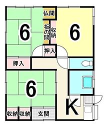 栃木市本町　中古戸建　平家