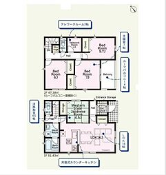 新築戸建 足利市今福町　第一　全4棟
