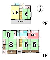 中古戸建　足利市利保町1丁目