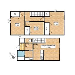 近江八幡市鷹飼町東２丁目の一戸建て