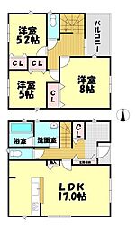 秋田市新藤田第1　2号棟　ハウスドゥ秋田南
