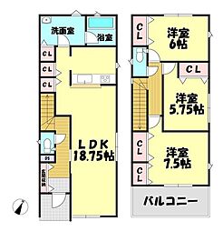 秋田市牛島東第5　1号棟　ハウスドゥ秋田南