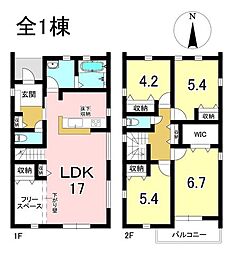 新築戸建　坂祝町第1取組　全1棟