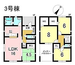 新築戸建 美濃加茂市森山町　第4　全4棟　3号棟