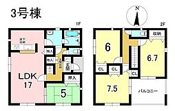新築戸建 美濃加茂市本郷町　第13　全4棟　3号棟