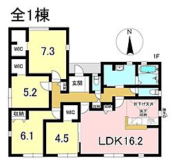 新築戸建　八百津町八百津の平屋　全1棟