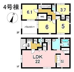 新築戸建 美濃加茂市本郷町　第12　全5棟　4号棟