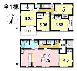 新築戸建　美濃加茂市東中学校前　全1棟