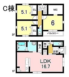 新築戸建 美濃加茂市本郷町　全4棟　C棟