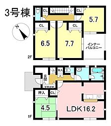 新築戸建 坂祝町黒岩　第4　全3棟　3号棟