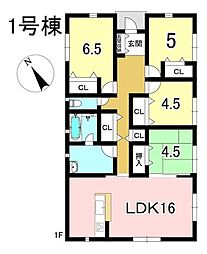 新築戸建 坂祝町黒岩　第4　全3棟　1号棟