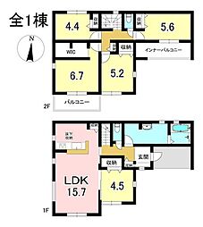 新築戸建　美濃加茂市蜂屋町上蜂屋　全1棟