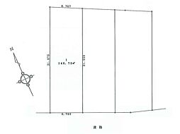売地　袖ケ浦市長浦駅前2丁目01期　全3区画 1号地