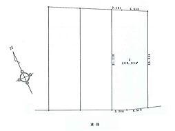 売地　袖ケ浦市長浦駅前2丁目01期　全3区画 3号地
