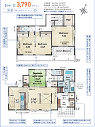 BMG熊谷　川越市川鶴2丁目 1号棟