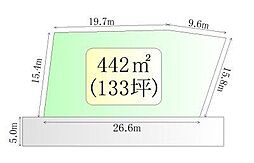 大崎市三本木坂本　建築条件なし