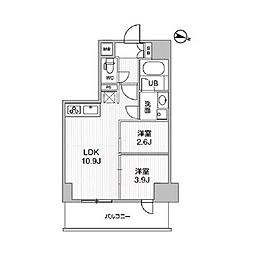 コンフォリア・リヴ千住 1302