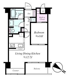 トゥールロワイヤル エルモア目黒 204