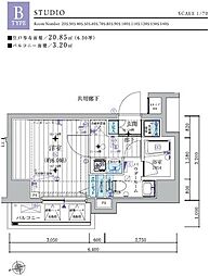メインステージ北千住III 1205