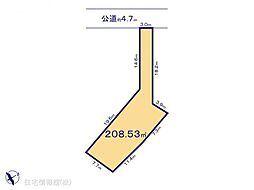 秦野市北矢名(1042)　2区画