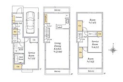 LDK23帖「南幸町Newhouse」2号棟