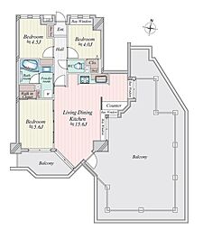 角の部屋「セーナ大森山王」山王Selection