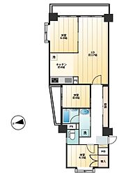 角の部屋「エンゼルハイム大森町参番館」大森中