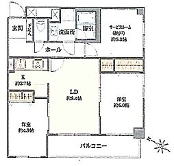 角の部屋「パルミナード森ケ崎公園」大森南Selection