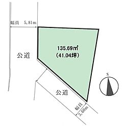 角の土地「自由設計」大森西Selection