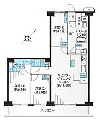 リノベーション済み「南六郷第2スカイハイツＡ棟」南六郷