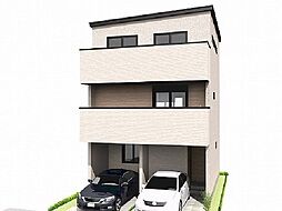尼崎市東園田町3丁目 新築一戸建て 2期 全1区画