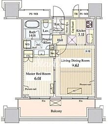 パークコート千代田富士見ザタワー 506