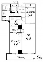 プライムゲート飯田橋 1403