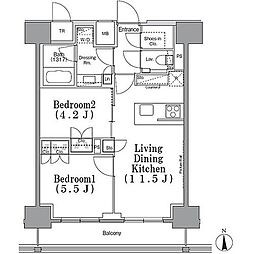 パークハビオ飯田橋 1205