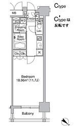 レジディア市ヶ谷II 1402