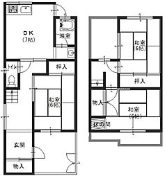 古市6丁目貸家