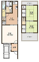 中長尾町2丁貸家