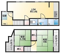 奥本町1丁目貸家