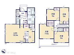 所沢市久米　3期　新築一戸建て　全2棟