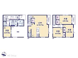新座市新堀1丁目　9期　新築一戸建て　全1棟